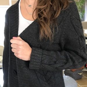 Beautiful Charcoal Cashmere Sweater